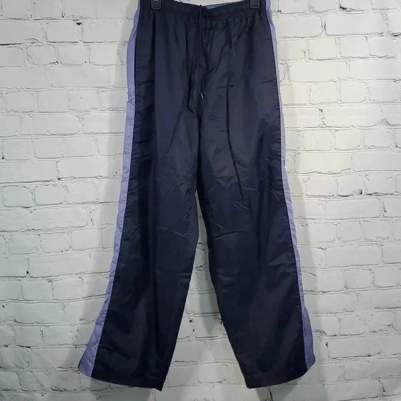 Vintage Other - Vintage 90s Womens L Zip Wide-leg Pants Nylon Fully Lined with pockets